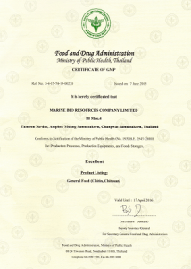 Certificado de Buena Practica de Manufactura